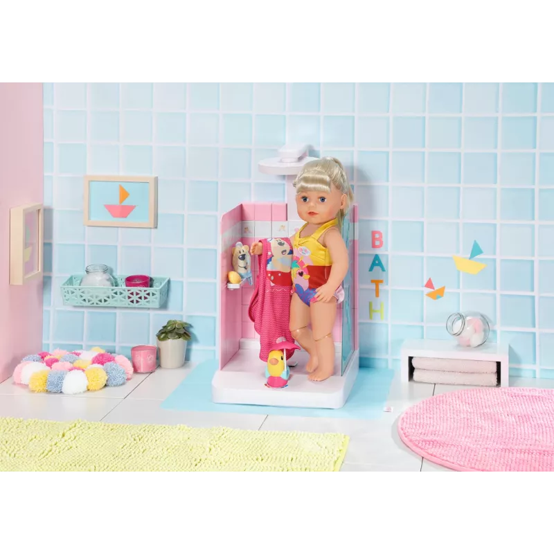 Leļļu vannas istaba BABY born Bath Walk in Shower Ieteicamais vecums 3 gadi