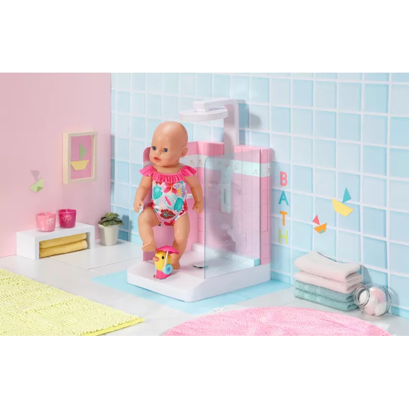 Leļļu vannas istaba BABY born Bath Walk in Shower Ieteicamais vecums 3 gadi