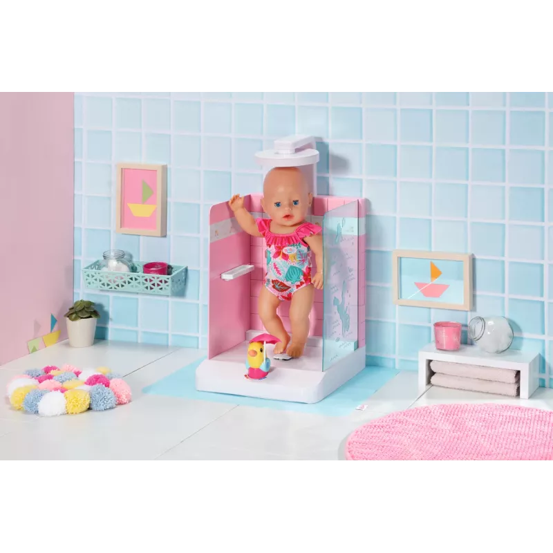 Leļļu vannas istaba BABY born Bath Walk in Shower Ieteicamais vecums 3 gadi