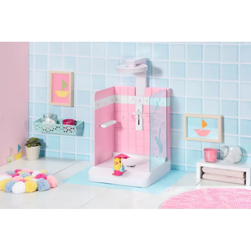 Leļļu vannas istaba BABY born Bath Walk in Shower Ieteicamais vecums 3 gadi