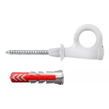 Skrūvju āķu un sienas dībeļu komplekts Fischer 564173 25 gab. Plastmasa 8 mm