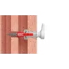 Skrūvju āķu un sienas dībeļu komplekts Fischer 564169 25 gab. Plastmasa 8 mm