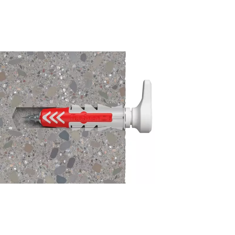 Skrūvju āķu un sienas dībeļu komplekts Fischer 564169 25 gab. Plastmasa 8 mm