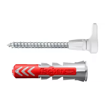 Skrūvju āķu un sienas dībeļu komplekts Fischer 564169 25 gab. Plastmasa 8 mm