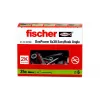 Skrūvju āķa un sienas dībeļu komplekts Fischer 564168 25 gab. 6 mm urbums