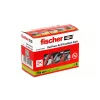 Skrūvju āķa un sienas dībeļu komplekts Fischer 564168 25 gab. 6 mm urbums