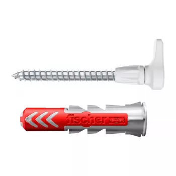 Skrūvju āķa un sienas dībeļu komplekts Fischer 564168 25 gab. 6 mm urbums