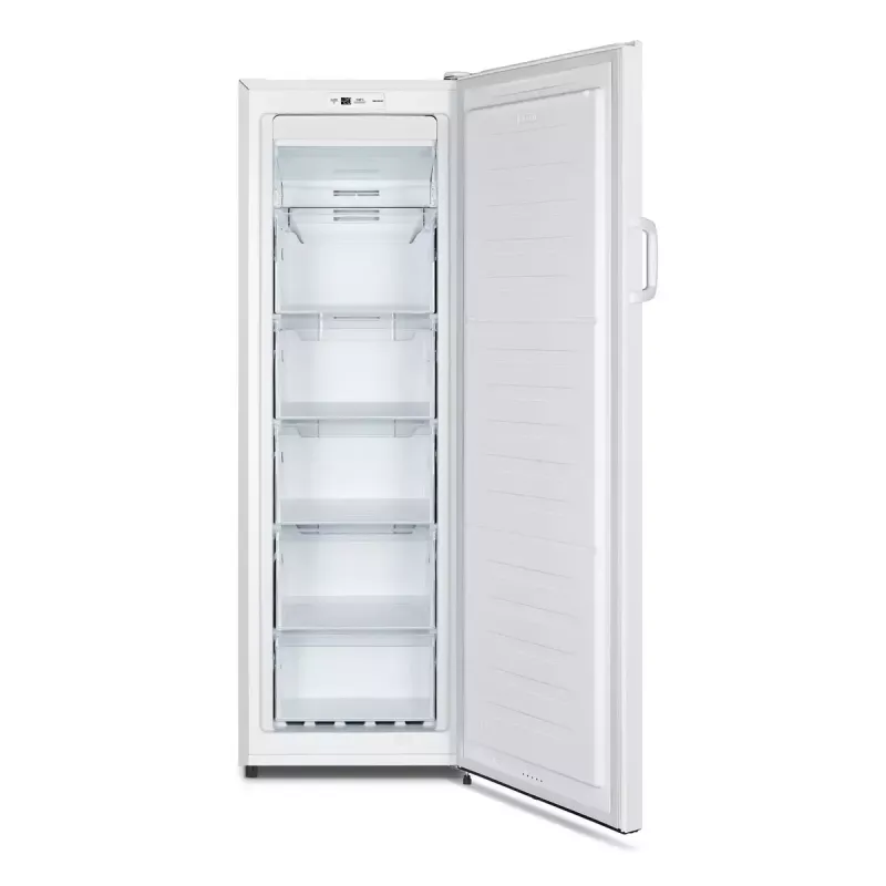 Vertikālā saldētava HISENSE FV245N4AW2 — 194 l No Frost, E klase, 15 kg/24h, labās puses eņģe, balta