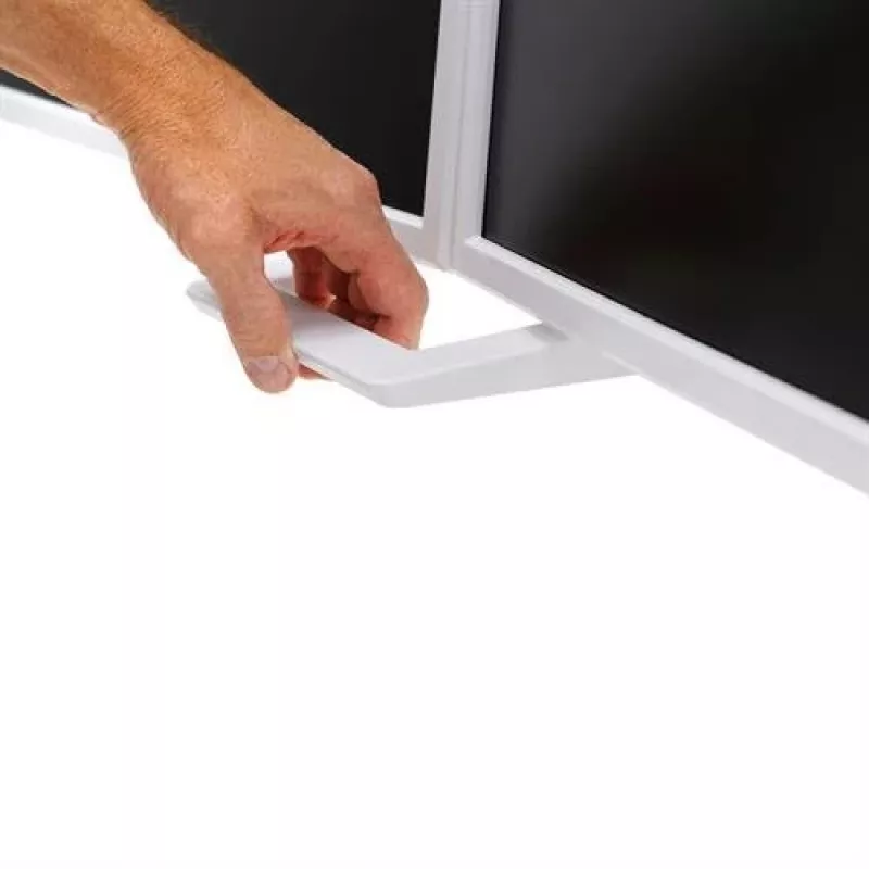 ERGOTRON Hx Desk Dual Monitor Arm balta (45-476-216)
