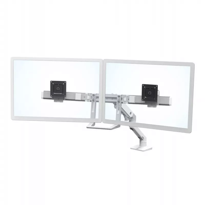 ERGOTRON Hx Desk Dual Monitor Arm balta (45-476-216)