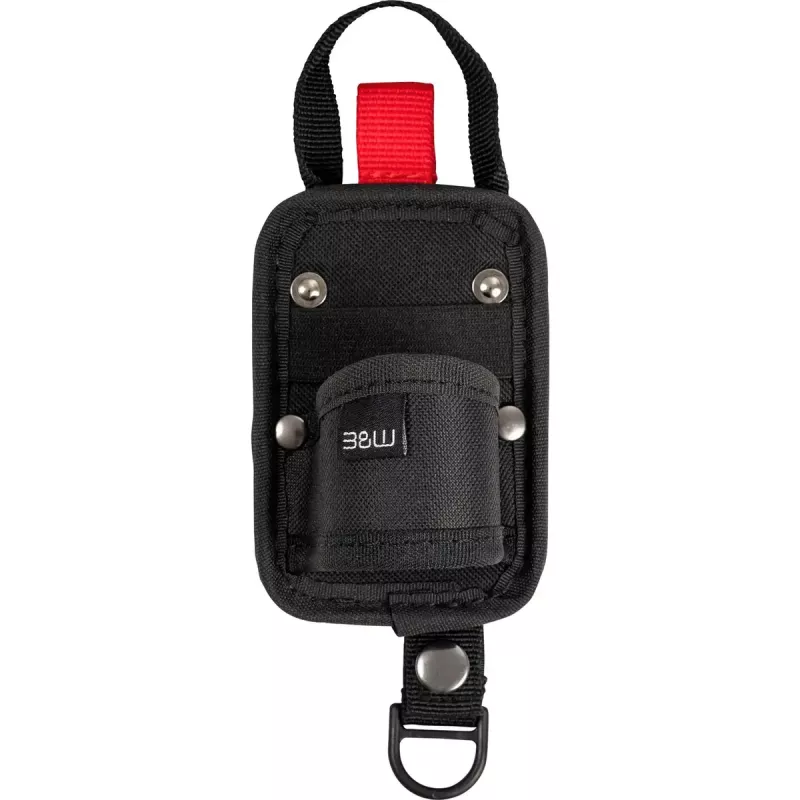 Instrumentu kaste b&w international TEX.223 melna ar jostu un pieciem moduļiem, modelis 116.71