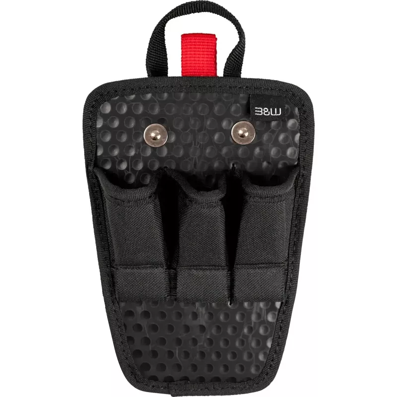 Instrumentu kaste b&w international TEX.223 melna ar jostu un pieciem moduļiem, modelis 116.71