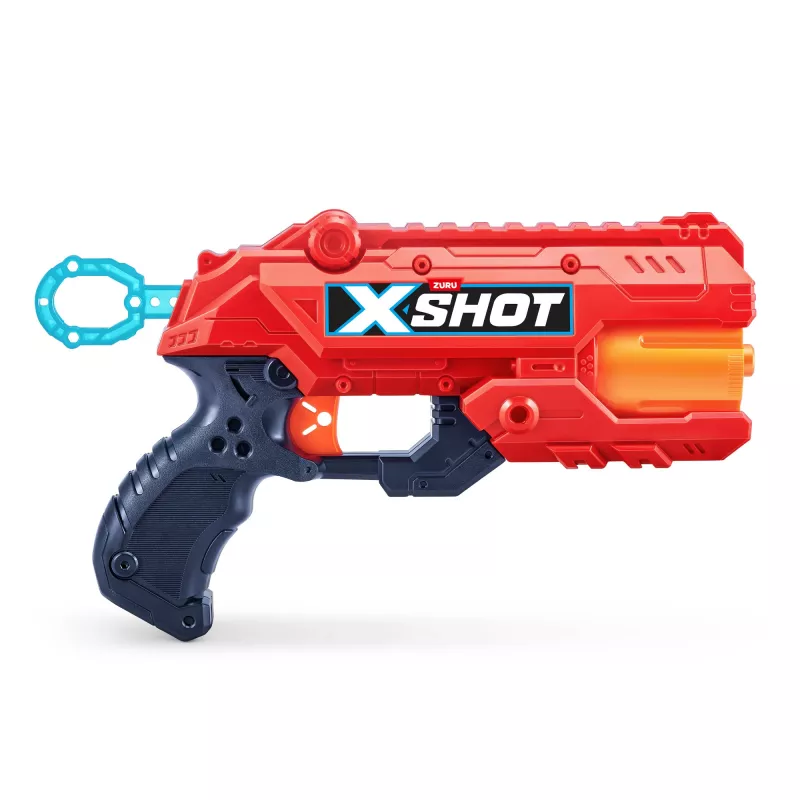 Rotaļu blasters ZURU XSHOT Excel Reflex 6 Blaster 12 šautriņu Daudzkrāsains