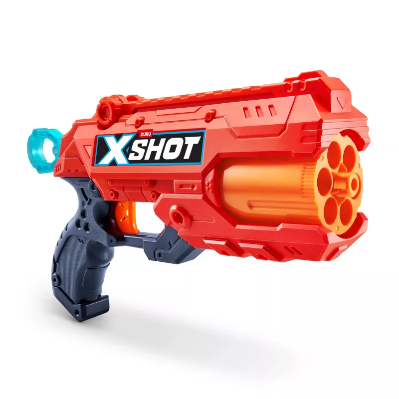 Rotaļu blasters ZURU XSHOT Excel Reflex 6 Blaster 12 šautriņu Daudzkrāsains