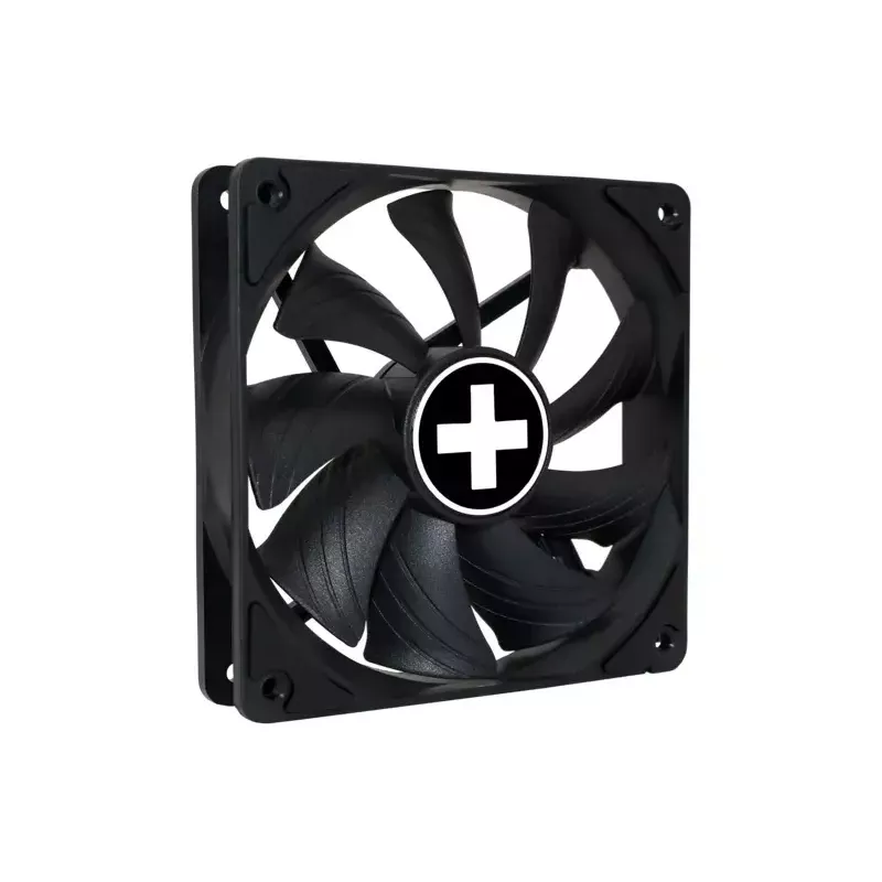 Ventilators Xilence XPF120X.B.PWM 12 cm melns 500–1500 apgr./min šķidruma dinamiskais gultnis