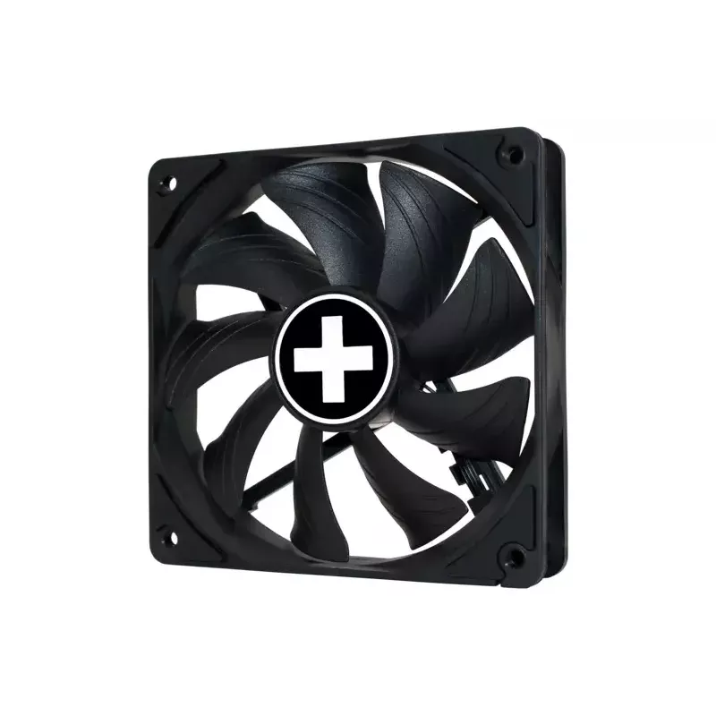Ventilators Xilence XPF120X.B.PWM 12 cm melns 500–1500 apgr./min šķidruma dinamiskais gultnis