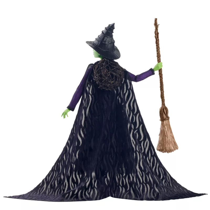 Kolekcionējama lelle MATTEL Wicked Deluxe Elphaba HXY38 – tēla figūra, pozējama, detalizēts kostīms