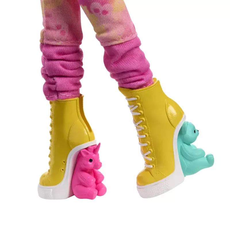 Modes lelle Mattel Monster High Wednesday Enid Sinclair Daudzkrāsaina