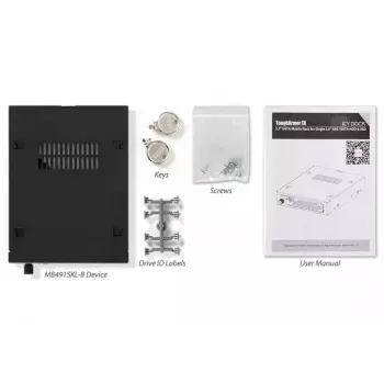 Nesēja panelis Icy Dock MB491SKL-B