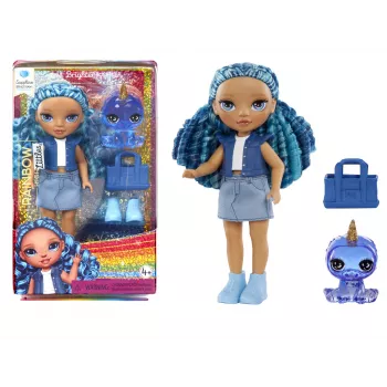 Rainbow High Littles lelles — Safīra (zila), modes lelle, sieviešu, 4 gadi, zēns/meitene, daudzkrāsaina