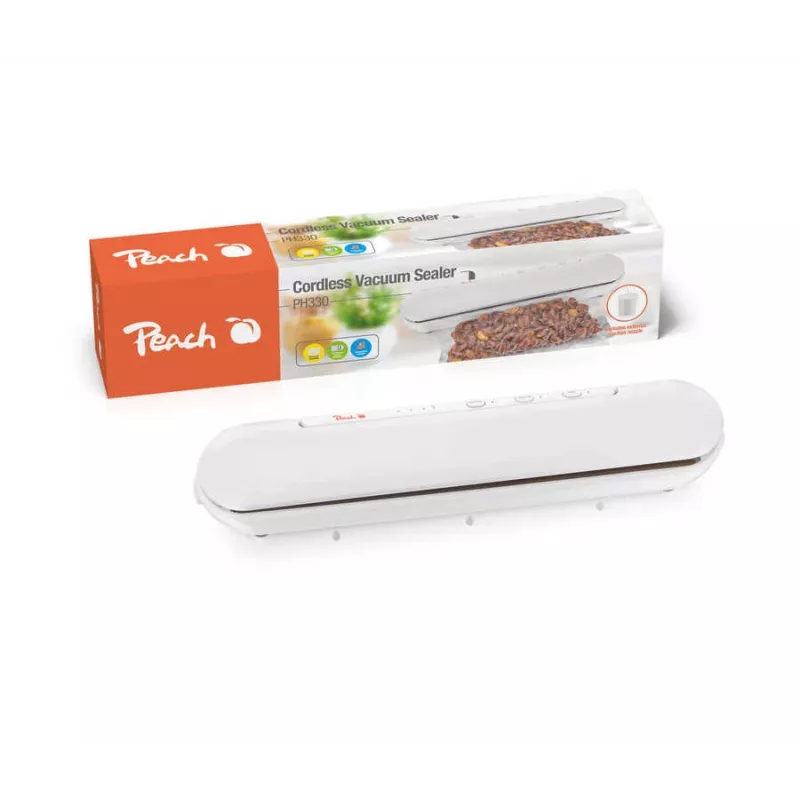 Peach PH330 vakuuma aizvākošanas iekārta -550 mbar Balta