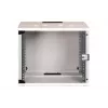 DIGITUS 19IN 9U sienas montāžas skapis - SOHO PRO 460 x 540 x 400mm pelēks