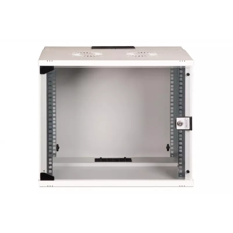 DIGITUS 19IN 9U sienas montāžas skapis - SOHO PRO 460 x 540 x 400mm pelēks