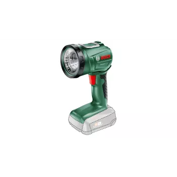 Bosch UniversalLamp 18 Melns, zaļa LED