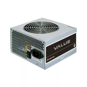 Chieftec Value APB-500B8 barošanas bloks 500 W 20+4 pin ATX ATX sudrabains
