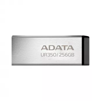 ADATA UR350 USB zibatmiņa 256 GB USB Type-A 3.2 Gen 1 (3.1 Gen 1) Melna, Sudraba