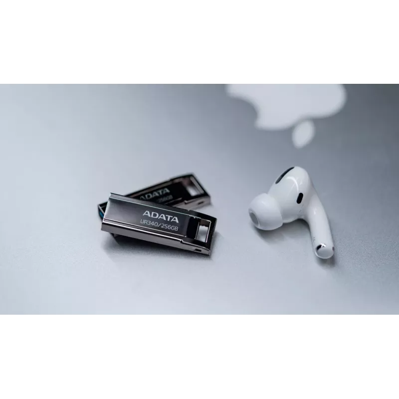 ADATA UR340 USB zibatmiņa 256 GB USB Type-A 3.2 Gen 1 (3.1 Gen 1) Melna