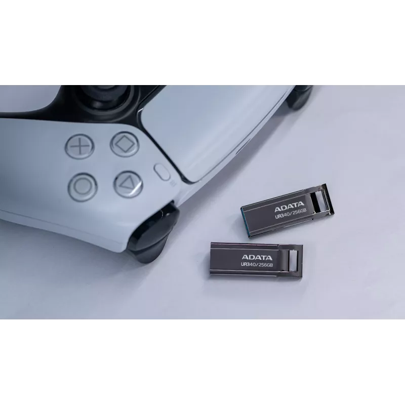 ADATA UR340 USB zibatmiņa 256 GB USB Type-A 3.2 Gen 1 (3.1 Gen 1) Melna