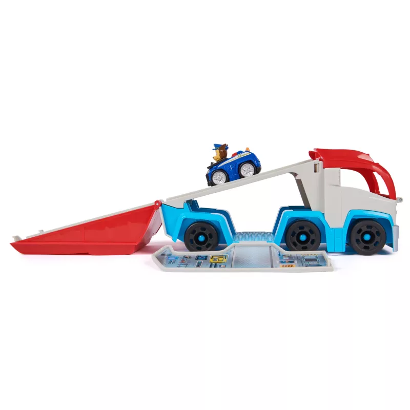 Rotaļlietu transportlīdzekļa komplekts Spin Master PAW Patrol Pup Squad Patroller Team Vehicle ar kolekcionējamu Chase automašīnu, vecumam 3+, plastmasa, daudzkrāsains