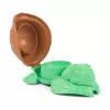 Kinetic Sand , Project Planet Turtle Beach ar 14oz spēļu smiltīm, darbarīkiem un veidnēm, ilgtspējīgiem videi draudzīgiem materiāliem, sensorās rotaļlietas bērniem