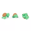 Kinetic Sand , Project Planet Turtle Beach ar 14oz spēļu smiltīm, darbarīkiem un veidnēm, ilgtspējīgiem videi draudzīgiem materiāliem, sensorās rotaļlietas bērniem