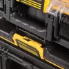 Instrumentu glabāšanas kaste DeWALT ToughSystem 2.0 melna caurspīdīga dzeltena 6 kabatas
