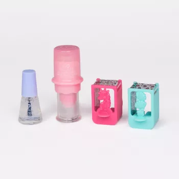 Cool Maker , GO GLAM Nagu komplekta papildinājums, Vienradža un nāriņas dizaini, Veido stilu 80 nagiem (Iepakojums var atšķirties), Radošie un amatniecības rotaļlietas bērniem no 7 gadu vecuma