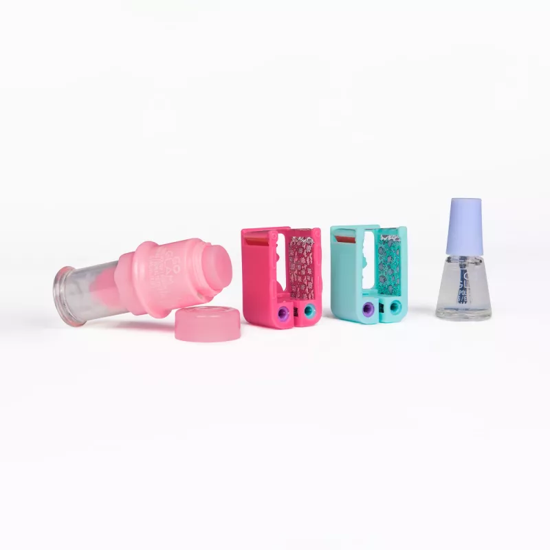 Cool Maker , GO GLAM Nagu komplekta papildinājums, Vienradža un nāriņas dizaini, Veido stilu 80 nagiem (Iepakojums var atšķirties), Radošie un amatniecības rotaļlietas bērniem no 7 gadu vecuma