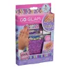 Cool Maker Mix & Mani Foil Nail komplekts ar 6 plēksnēm un uzlīmēm 5 DIY manikīriem (iepakojums var atšķirties), mākslas un amatniecības rotaļlietas bērniem no 7 gadu vecuma