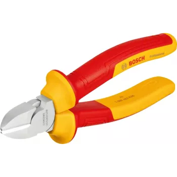 Diagonālās sānu grieznes Bosch Professional 160 mm VDE izolēti rokturi sarkans/dzeltens