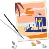 Krāsošanas komplekts Ravensburger CreArt Beach - Cottage, modelis 23896, ietver audeklu un krāsas