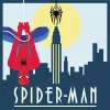 Krāsošanas pēc numuriem komplekts Ravensburger CreArt Spider-Man (modelis 23891) — audekla gleznošanas komplekts