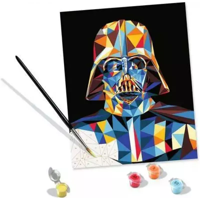 Ravensburger CreArt Star Wars – Darth Vader krāsošanas pēc numuriem komplekts, modelis 23731