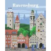 Gleznošanas komplekts Ravensburger CreArt — Krāsainais Ravensburgs (Ravensburger)