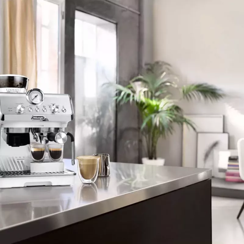 De’Longhi Dedica Arte EC9155.W pusautomātiskais espresso automāts 1,7 l