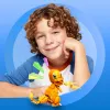 MEGA Pokémon Build & Show Charmander rotaļlietu būvēšanas komplekts, 4 collas augsts,