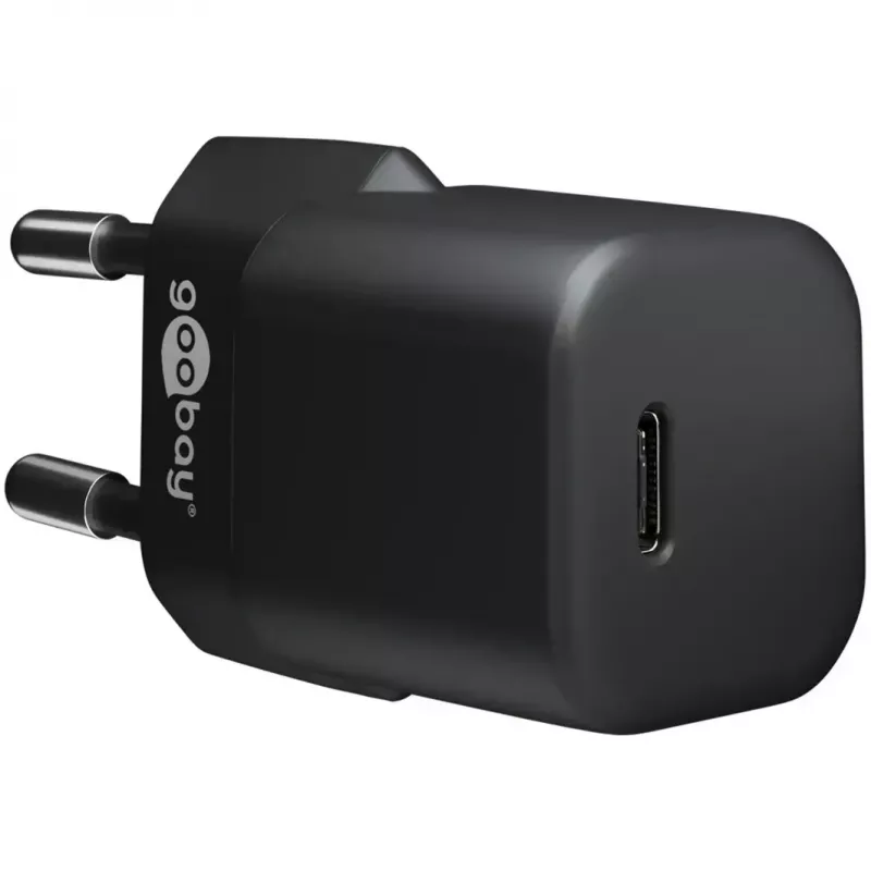 GOOBAY lādētājs 64574 30 W USB‑C PD uz Apple Lightning kabelis 1 m, melns