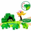 Dzelzceļa rotaļu komplekts Ravensburger Dinosaur Deluxe Set BRIO World 63610400 ar interaktīvām funkcijām