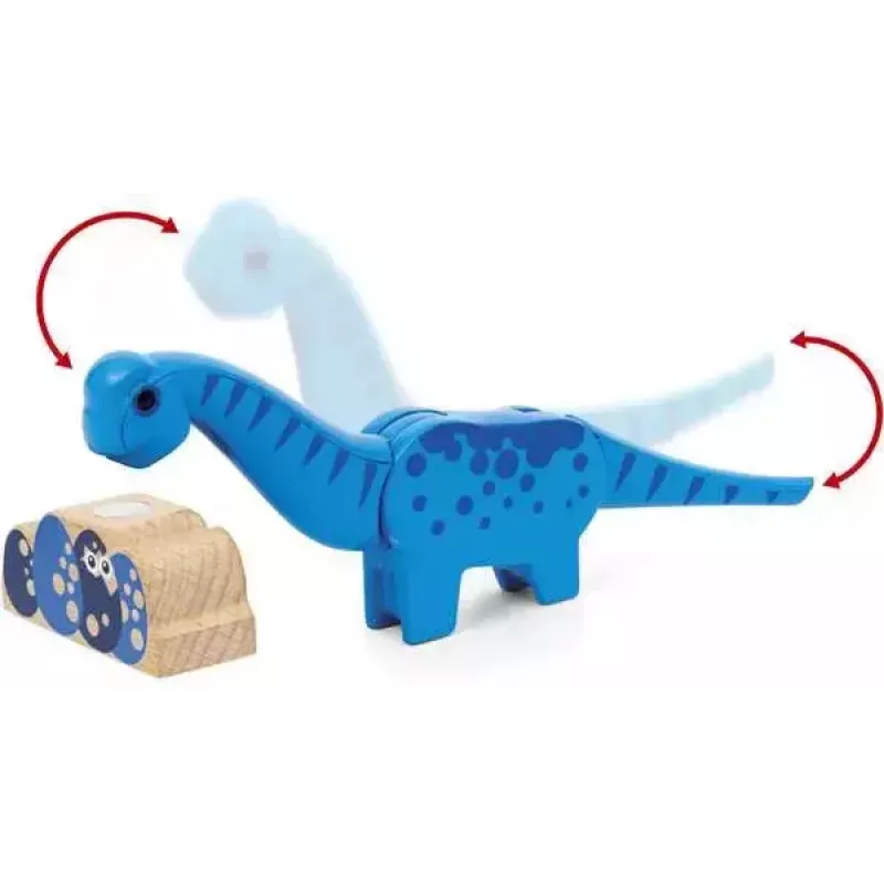BRIO Dinozauru bateriju vilciens Daudzkrāsains Koks 3+