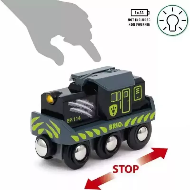 BRIO Dinozauru bateriju vilciens Daudzkrāsains Koks 3+